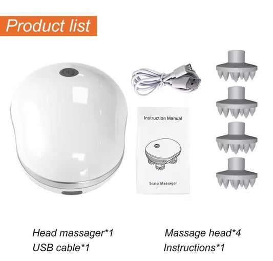 Caresmith Revive – Electric Scalp & Head Massager for Stress Relief & Hair Growth